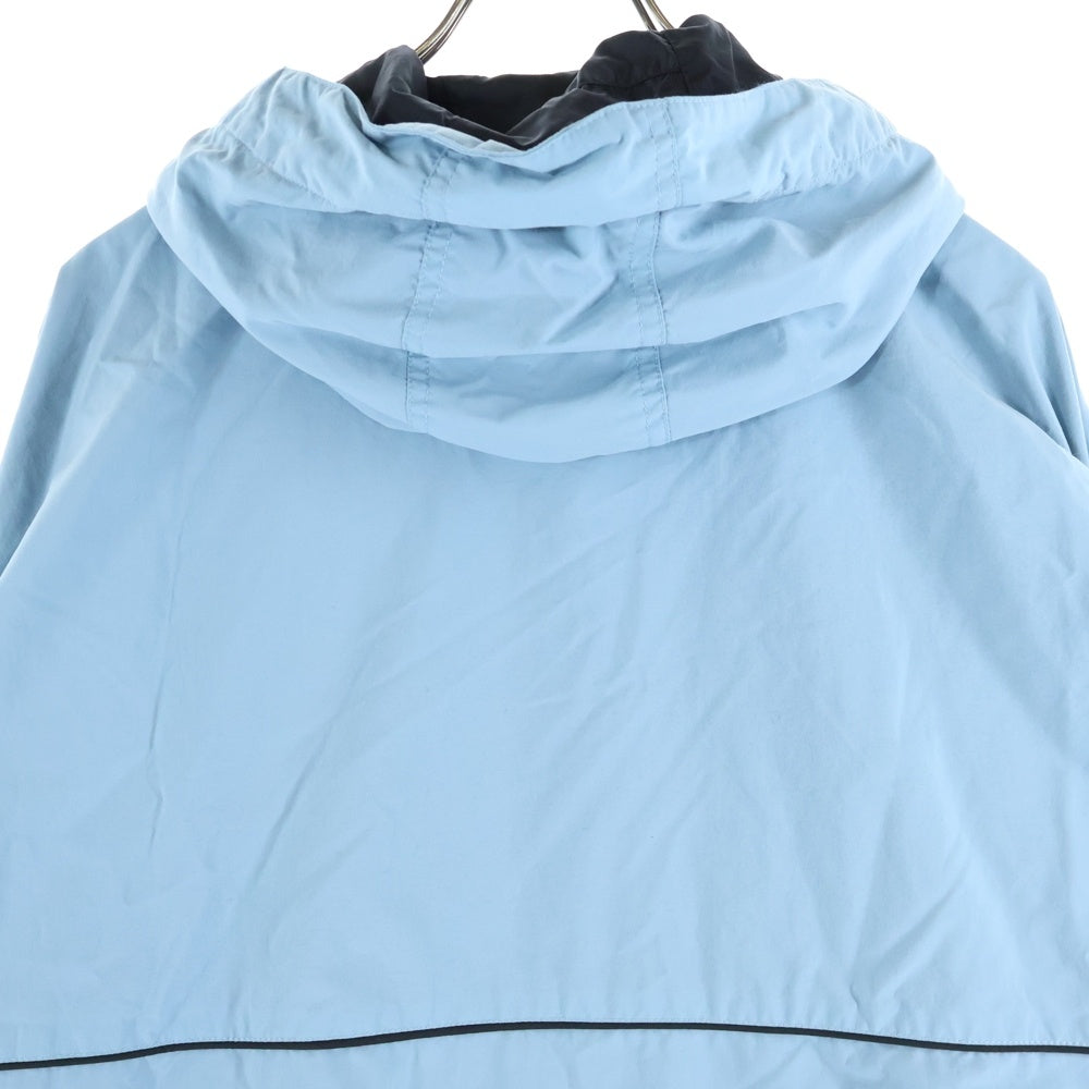 WACKO MARIA(ワコマリア) 24SS ×NANGA Mountain Hoodie 24SB-001 ×ナンガ ナイロン マウンテンパーカー フーディー ブルー