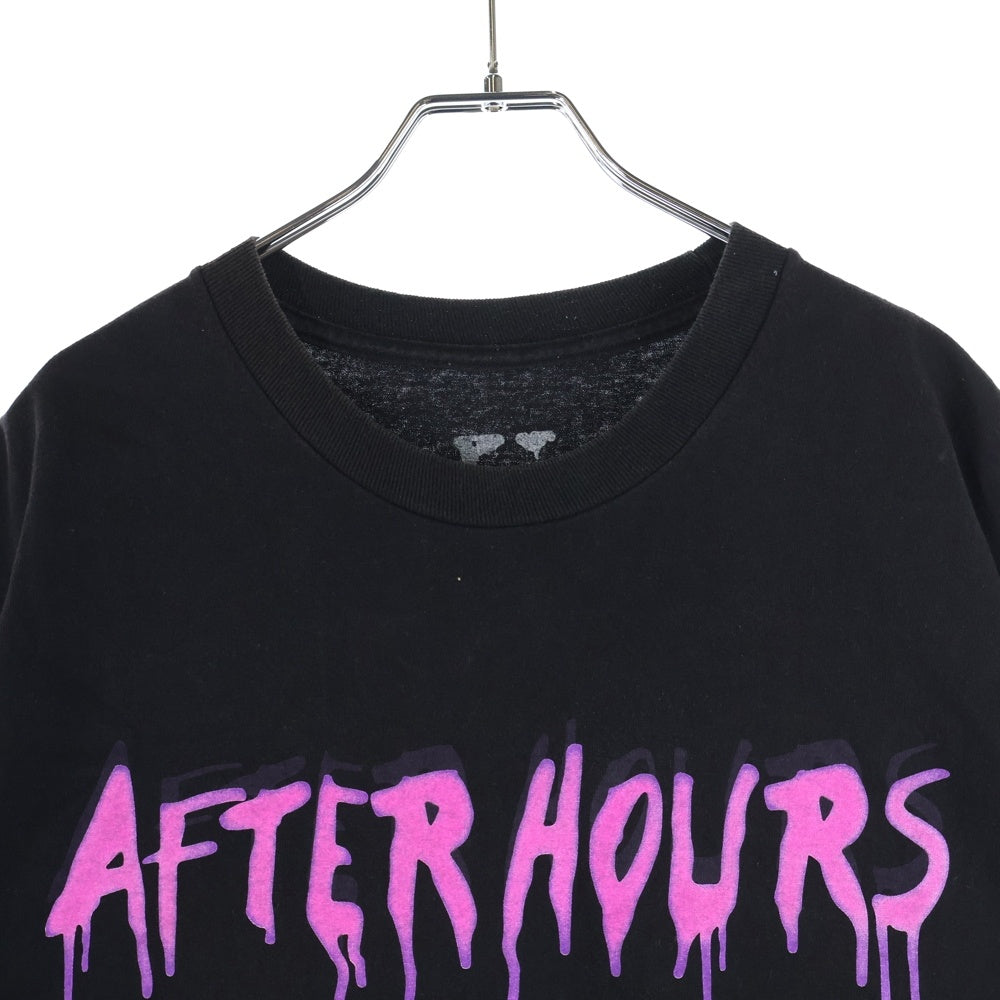 VLONE(ヴィーロン) × the Weeknd After Hours Blood Drip Tee バックプリント Tシャツ カットソー ブラック