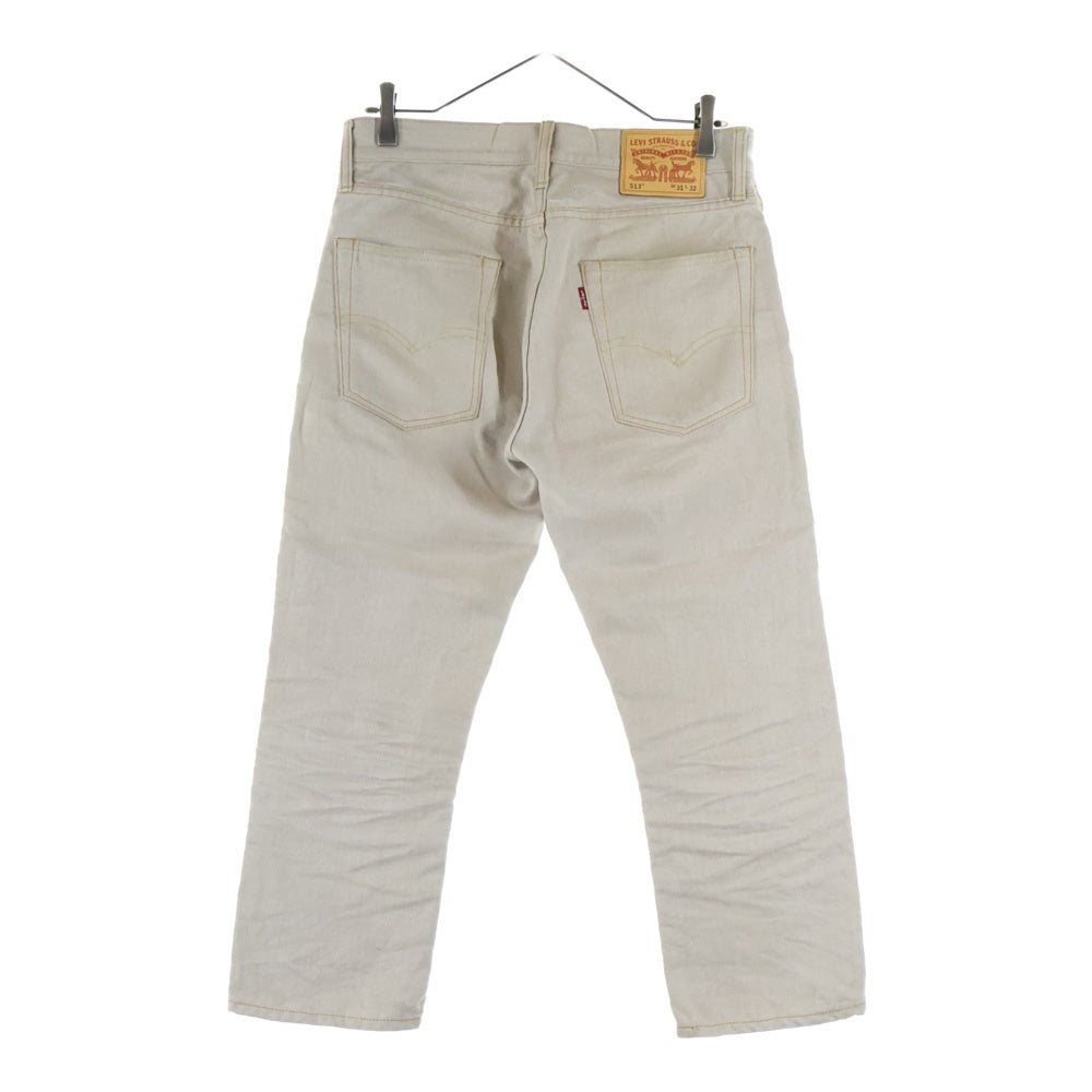 JUNYA WATANABE COMME des GARCONS(ジュンヤワタナベ コムデギャルソン) 16SS×Levi's 麻オックス Wネーム デザインパンツ ベージュ WQ-P207