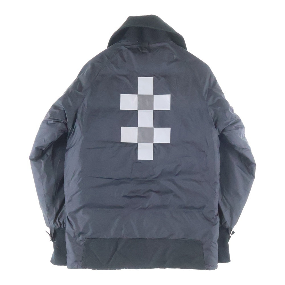 JUNYA WATANABE COMME des GARCONS(ジュンヤワタナベ コムデギャルソン) 18AW×CANADA GOOSE カナダグース Wネーム ナイロン ダウンジャケット ブラック WB-J404