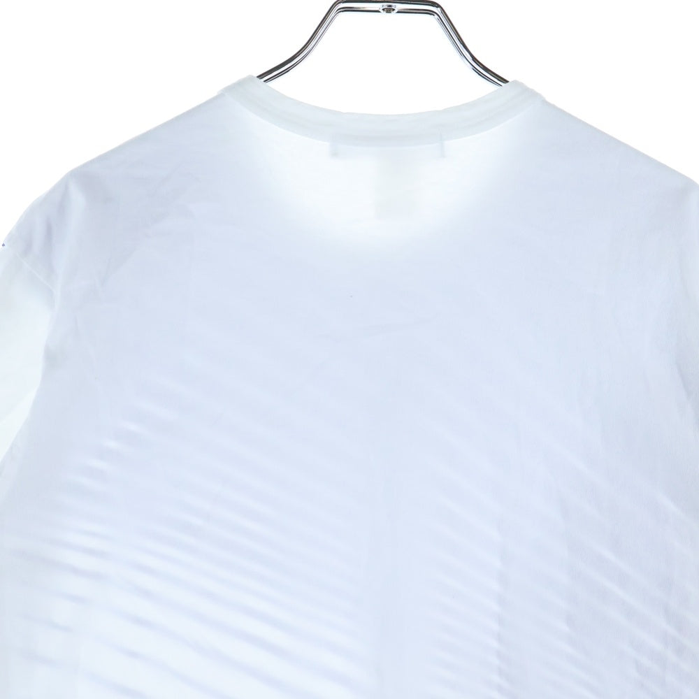 COMME des GARCONS SHIRT(コムデギャルソンシャツ) 17SS バイアスストライプ クルーネック 半袖Tシャツ カットソー ブルー/ホワイト S25112