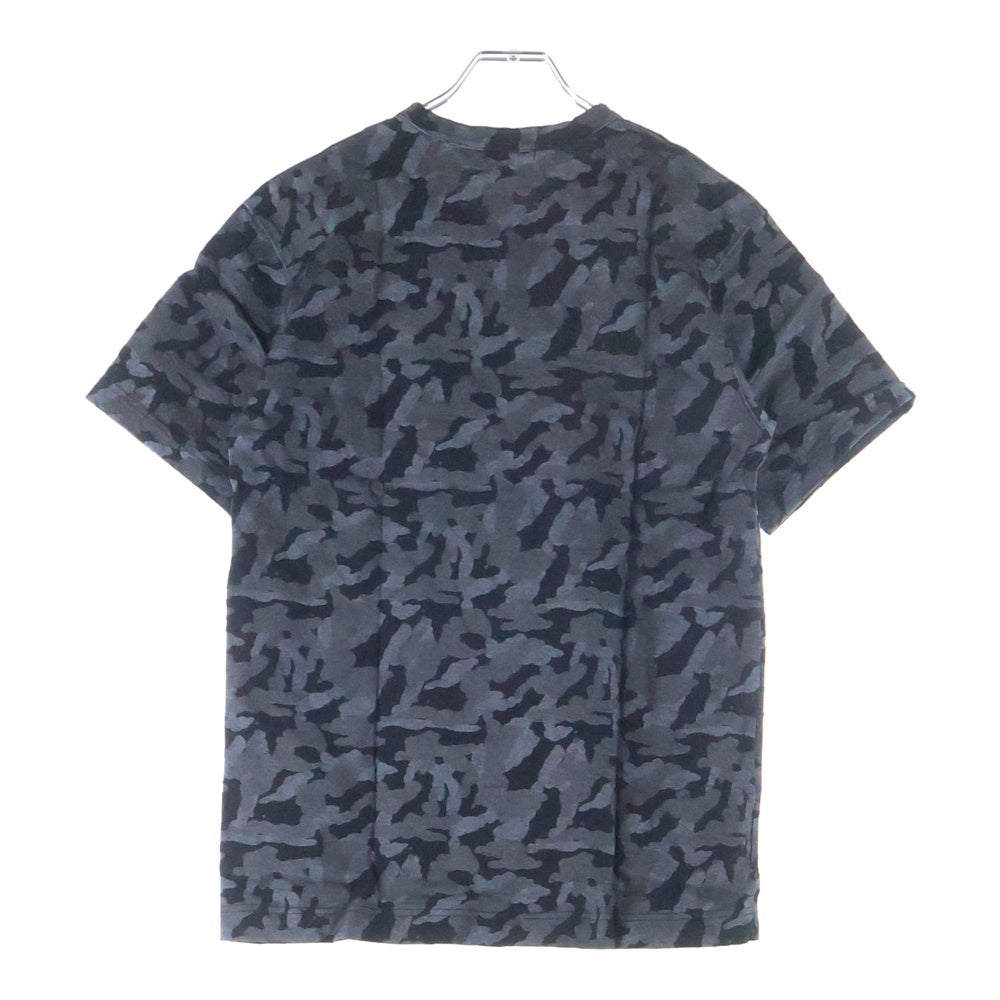 COMME des GARCONS HOMME PLUS(コムデギャルソンオムプリュス) 09SS 迷彩柄ポケット半袖Tシャツ カモフラ ブラック PC-T036