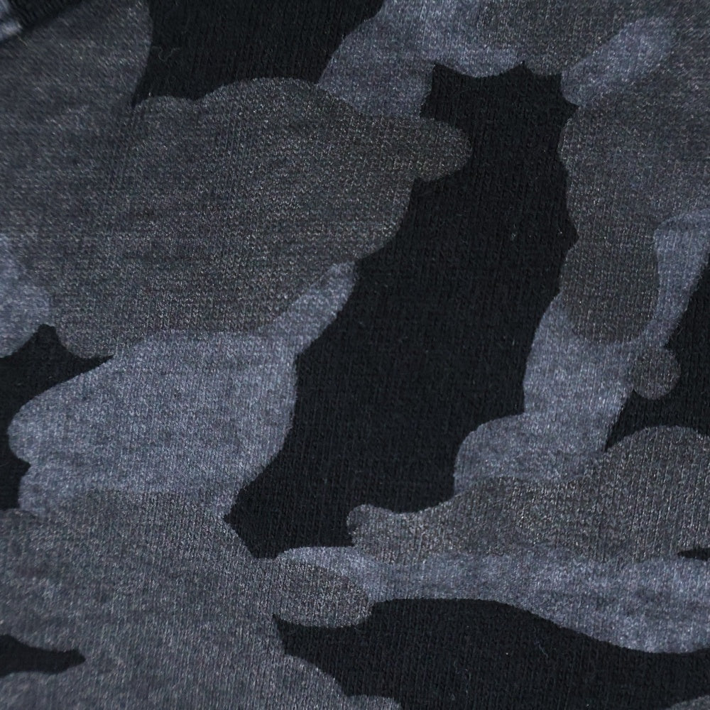COMME des GARCONS HOMME PLUS(コムデギャルソンオムプリュス) 09SS 迷彩柄ポケット半袖Tシャツ カモフラ ブラック PC-T036