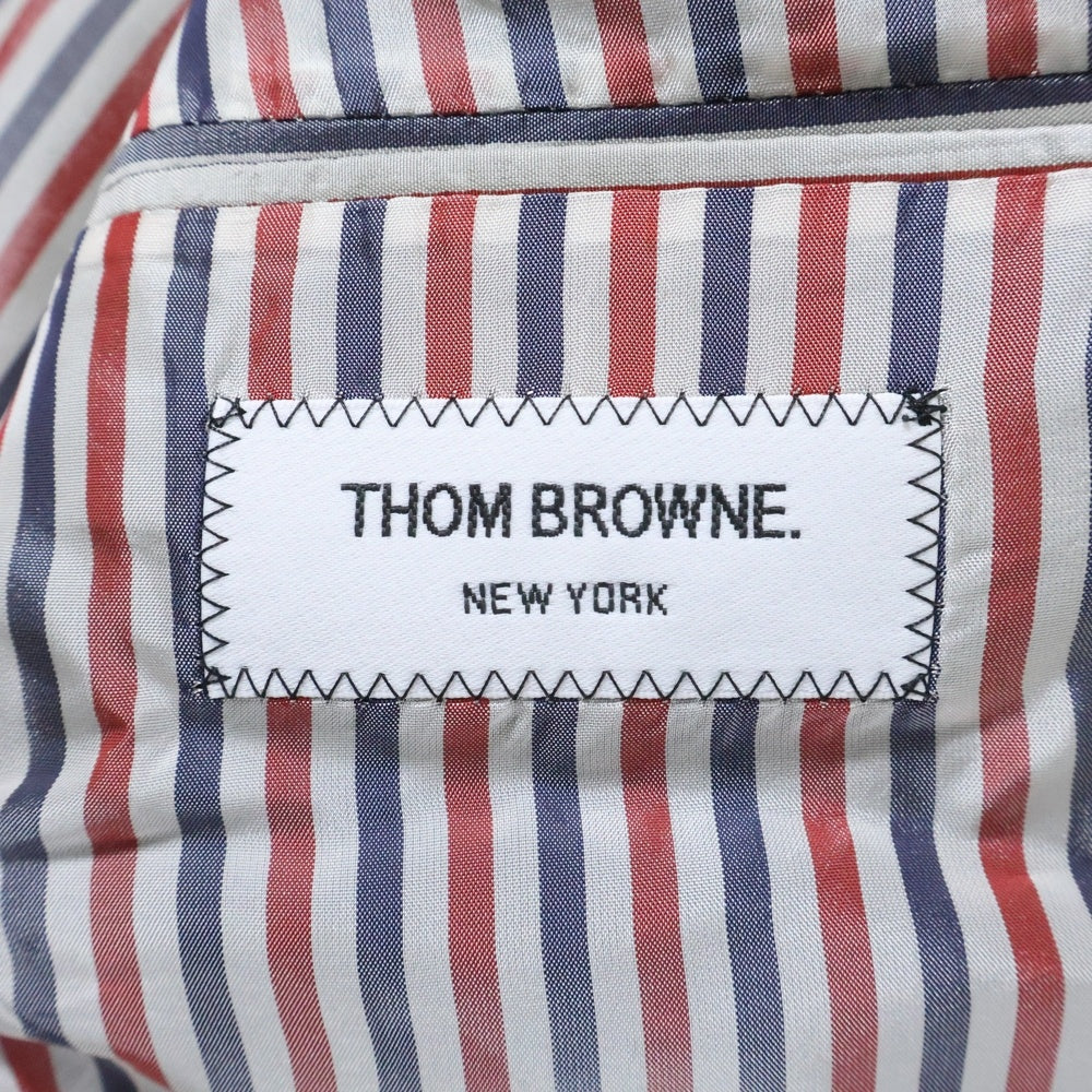 THOM BROWNE(トムブラウン) ゴールドボタン ノッチドラペル 3B テーラードジャケット ネイビー MJC001A-00889415