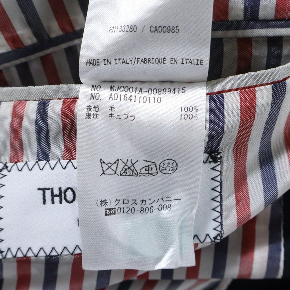 THOM BROWNE(トムブラウン) ゴールドボタン ノッチドラペル 3B テーラードジャケット ネイビー MJC001A-00889415