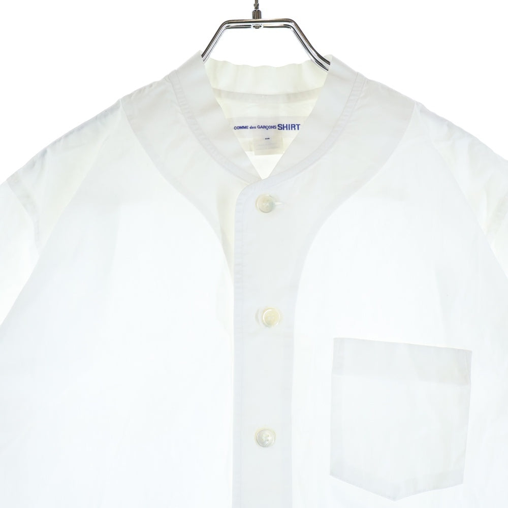 COMME des GARCONS SHIRT(コムデギャルソンシャツ) 13SS コットン 半袖シャツ ホワイト S21075