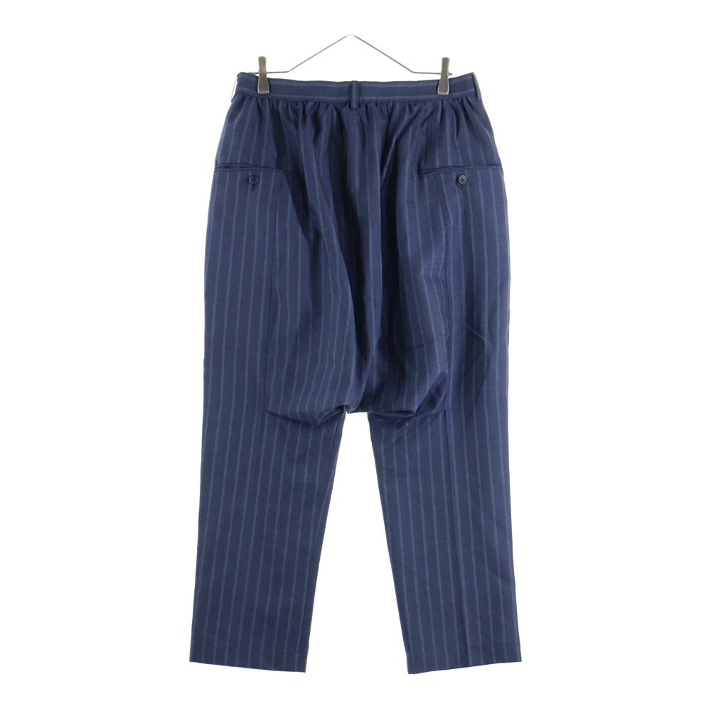 JUNYA WATANABE COMME des GARCONS(ジュンヤワタナベ コムデギャルソン) 22SS サルエルスラックスパンツ ネイビー WI-P010