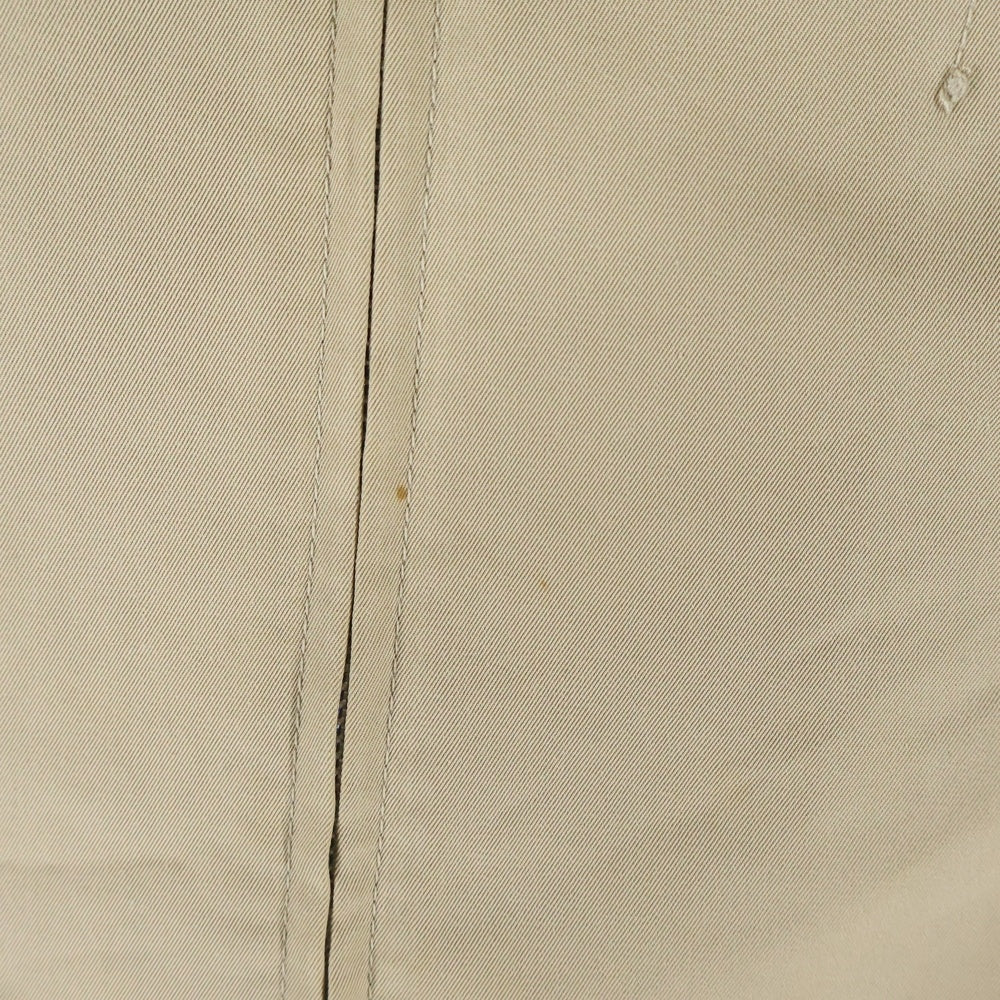 JUNYA WATANABE COMME des GARCONS(ジュンヤワタナベ コムデギャルソン) 20SS 綿エステルギャバ×綿ブロードプリントジップアップジャケット ベージュ/ブルー WE-B017