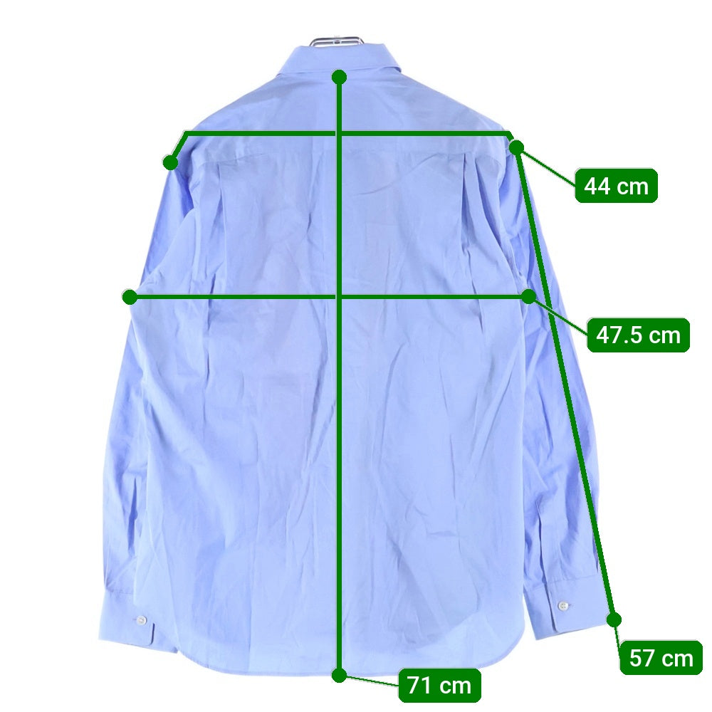 COMME des GARCONS SHIRT(コムデギャルソンシャツ) 20SS 素材切り替え ストライプ 長袖シャツ マルチ S28021