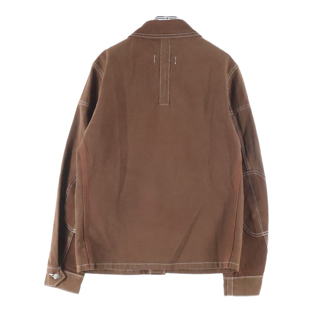 eYe COMME des GARCONS JUNYA WATANABE MAN(アイ コム デ ギャルソン ジュンヤ ワタナベ マン) ×POINTER ポインター コラボ カバーオール 再構築 ブラウン WK-J903