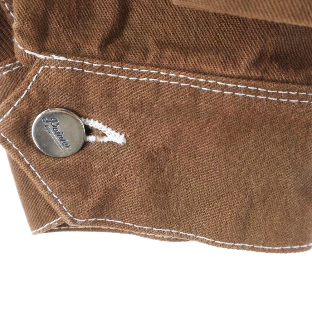 eYe COMME des GARCONS JUNYA WATANABE MAN(アイ コム デ ギャルソン ジュンヤ ワタナベ マン) ×POINTER ポインター コラボ カバーオール 再構築 ブラウン WK-J903