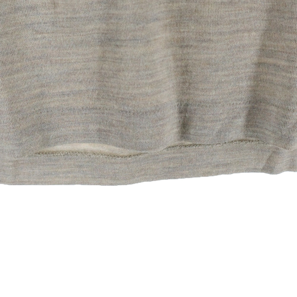 COMME des GARCONS COMME des GARCONS(コムデギャルソンコムデギャルソン) 13AW 村上ラヂオ プリント ニットソー 長袖 グレー RL-T042 レディース