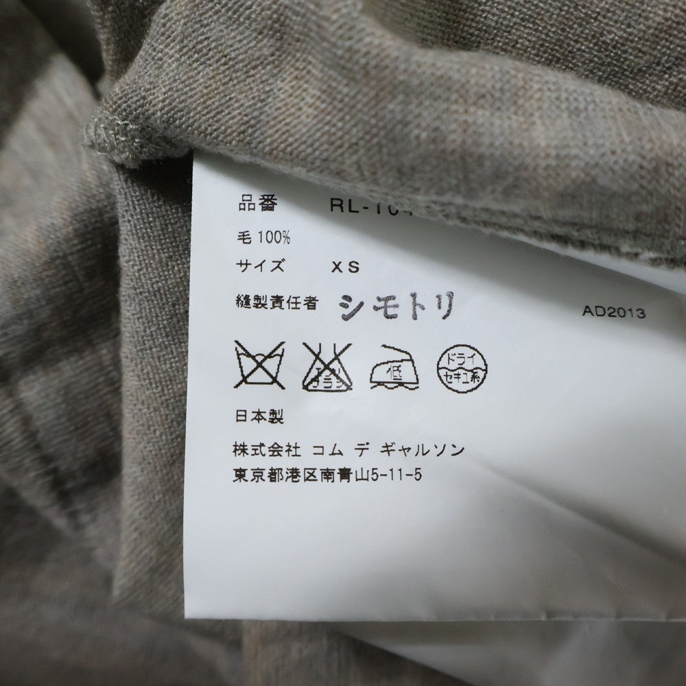 COMME des GARCONS COMME des GARCONS(コムデギャルソンコムデギャルソン) 13AW 村上ラヂオ プリント ニットソー 長袖 グレー RL-T042 レディース