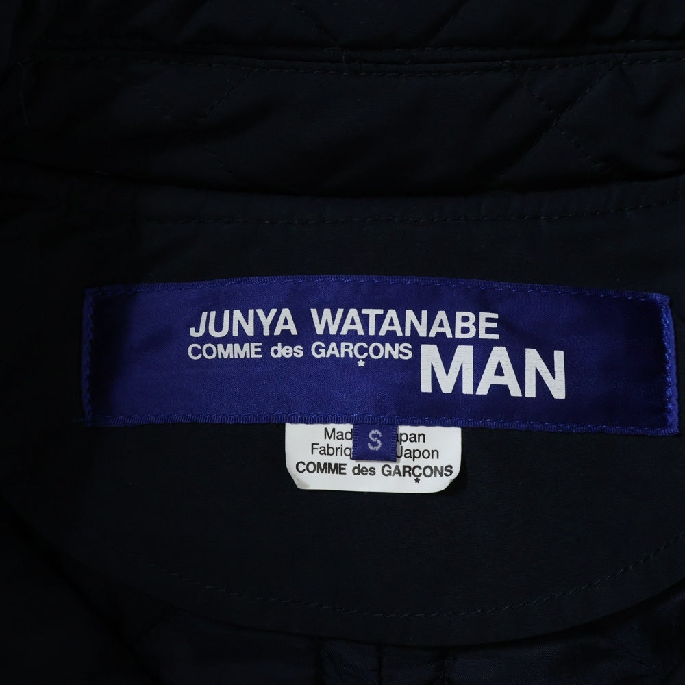 JUNYA WATANABE COMME des GARCONS(ジュンヤワタナベ コムデギャルソン) 21AW 袖レザーフロントニット スタジャン マルチ WH-J014