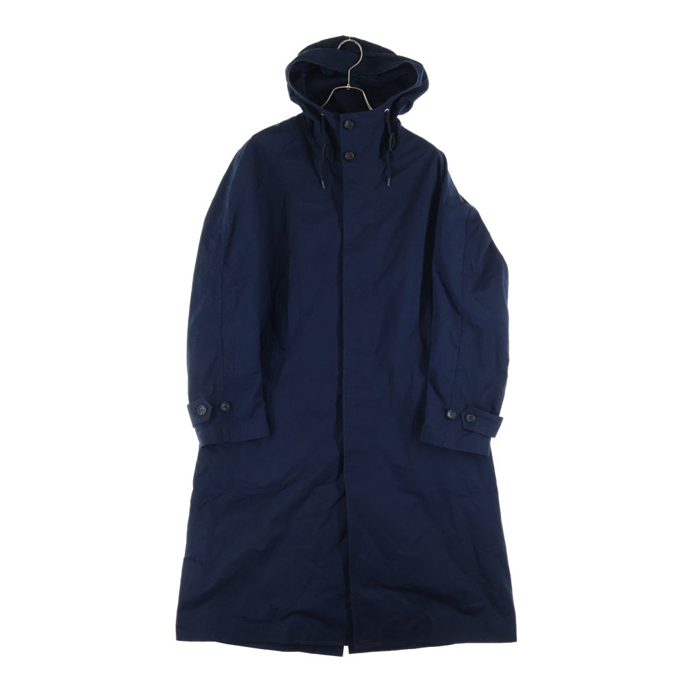 COMME des GARCONS HOMME(コムデギャルソンオム) 20AW 綿ナイロン ウェザー フーデッドコート ネイビー HF-C001