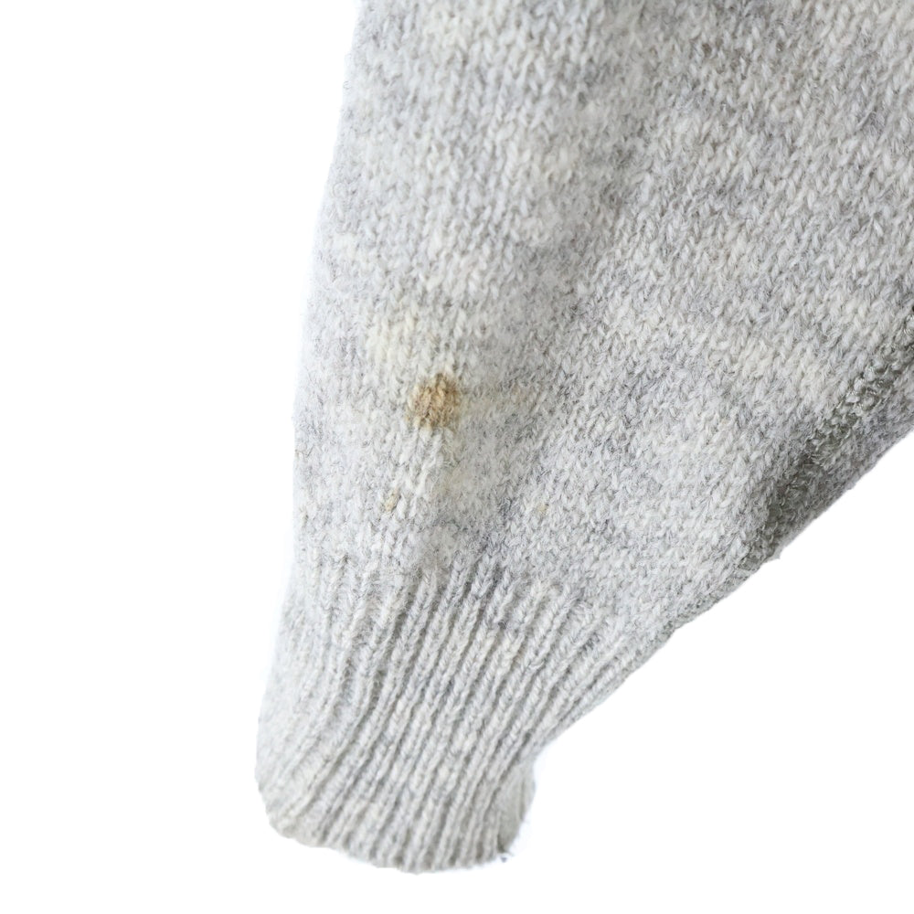 COMME des GARCONS HOMME(コムデギャルソンオム) 14AW×gim ジム ニットカーディガン グレー HN-T031