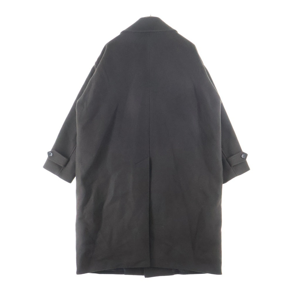 YOKE(ヨーク) 25AW Melton Big Balmaccan Coat メルトンビッグバルマカーンコート チャコールブラウン YK25FW01033C