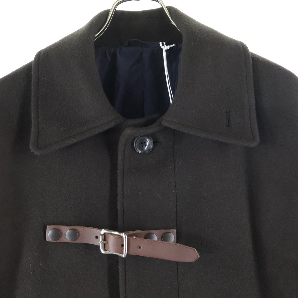 YOKE(ヨーク) 25AW Melton Big Balmaccan Coat メルトンビッグバルマカーンコート チャコールブラウン YK25FW01033C