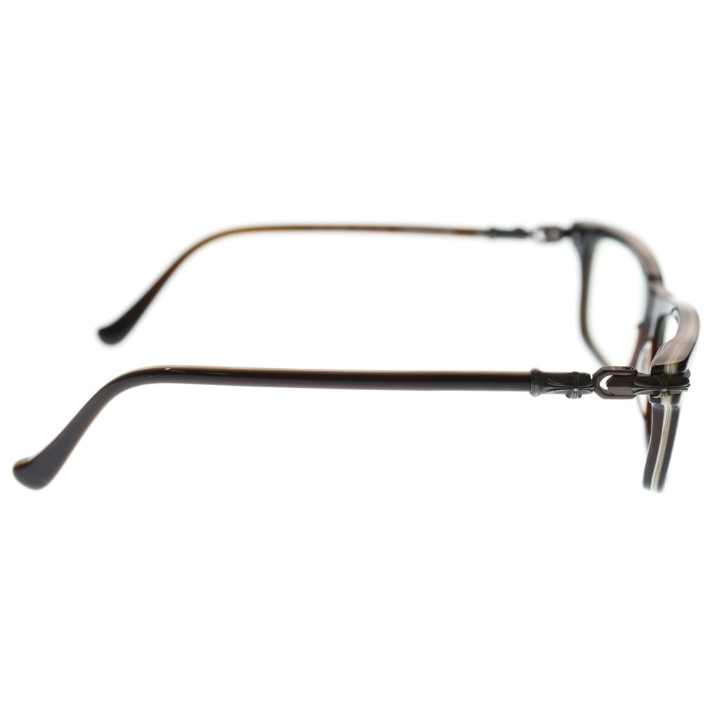 CHROME HEARTS(クロムハーツ) CORNHAULASS BST アイウェア 眼鏡 58□17-143 ブラウン/シルバー