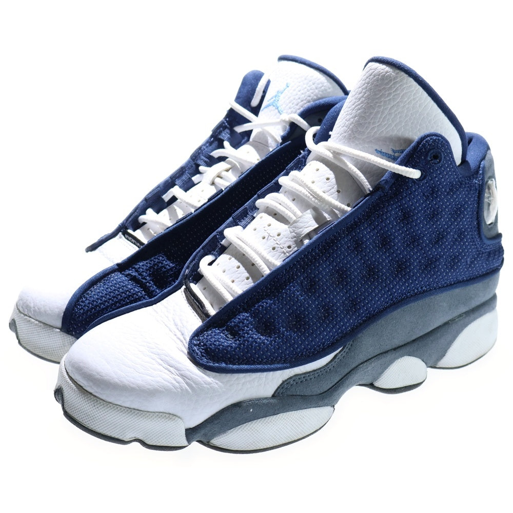 NIKE(ナイキ) AIR JORDAN 13 GS FLINT GREY エアジョーダン13 スニーカー ネイビー US5.5/24cm レディース