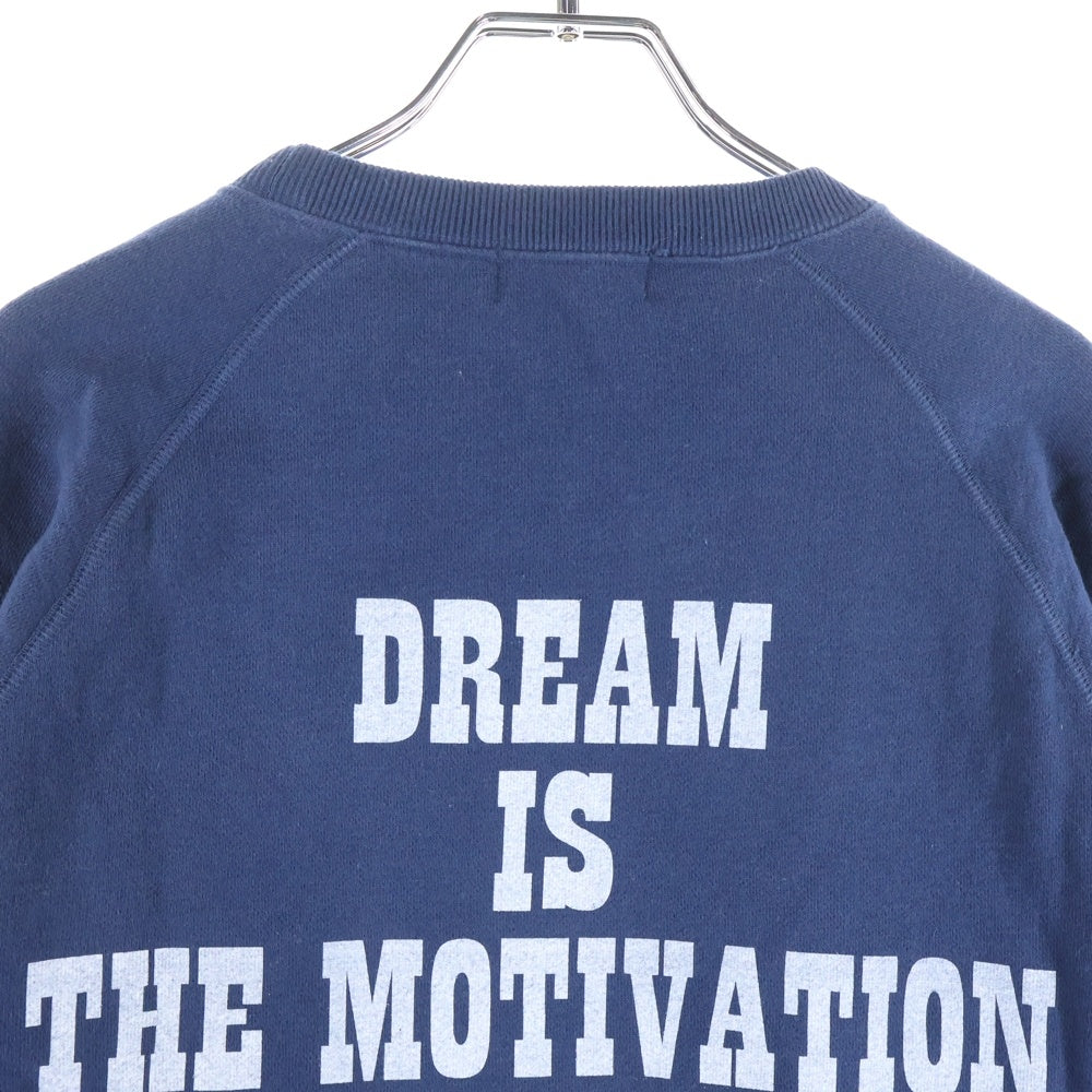 STUDIO SEVEN(スタジオセブン) 19SS DREAM Sweat 70863909 フロントプリント 長袖 スウェット ネイビー