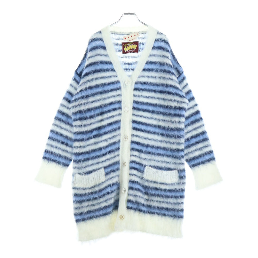 MARNI(マルニ) 22SS Striped Mohair Cardigan CDMD0267Q0 ストライプ 