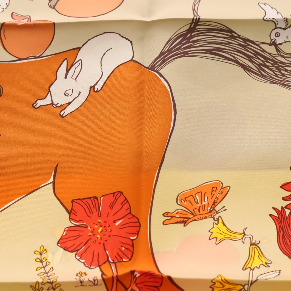 HERMES(エルメス) カレ90 スカーフ LE POMMIER SELLIER ル・ポミエ・セリエ レディース