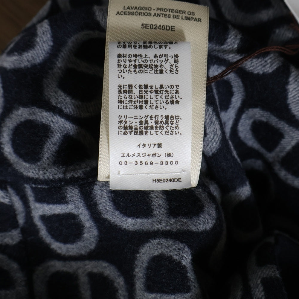 HERMES(エルメス) Chaine d'Ancre シェーヌダンクル ピーコート ネイビー H5E0240DE レディース