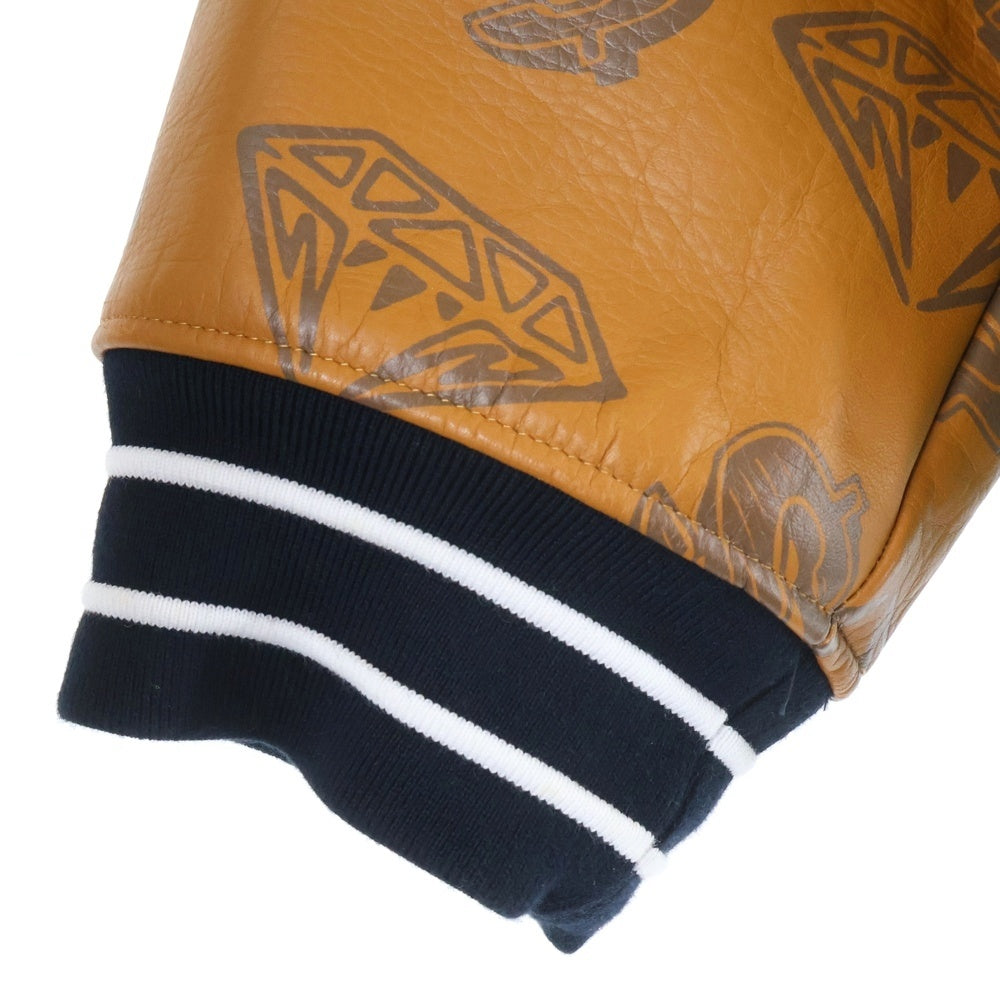 MINDSEEKER(マインドシーカー) ×BILLIONAIRE BOYS CLUB STARTER JK スタータージャケット カウレザー ブラック/ブラウン