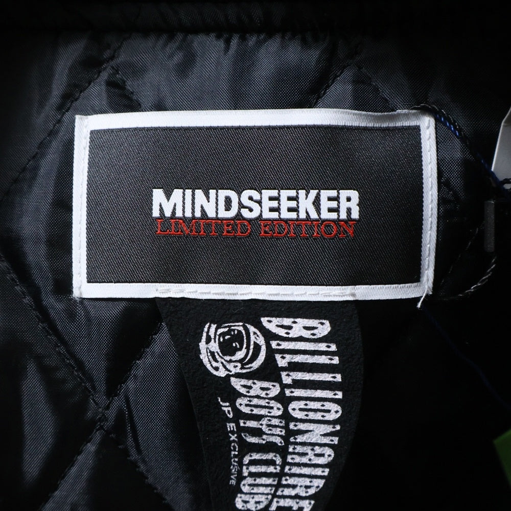 MINDSEEKER(マインドシーカー) ×BILLIONAIRE BOYS CLUB STARTER JK スタータージャケット カウレザー ブラック/ブラウン