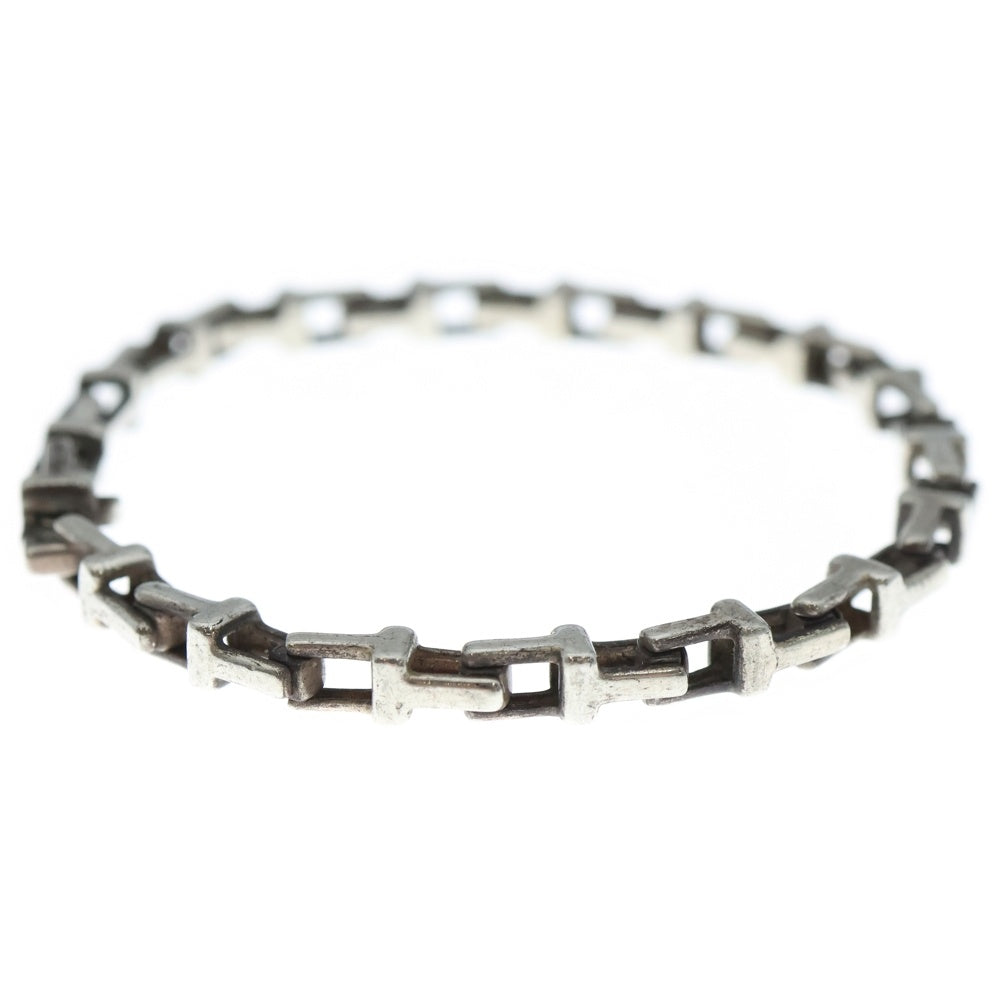 TIFFANY & Co.(ティファニー) T NARROW CHAIN Tナローチェーン ブレスレット シルバー レディース