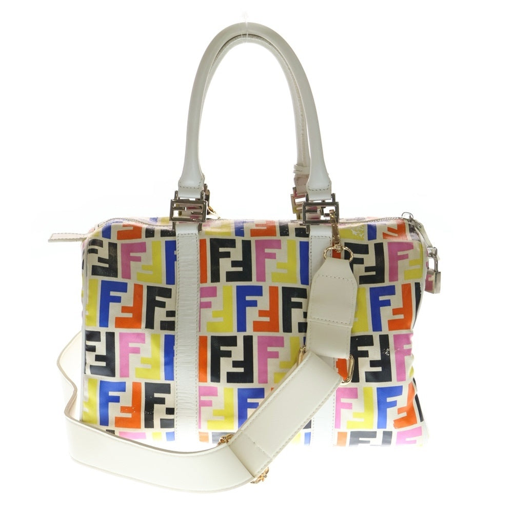 FENDI(フェンディ) ボストンバッグ ズッカ柄 8BL098 マルチ レディース