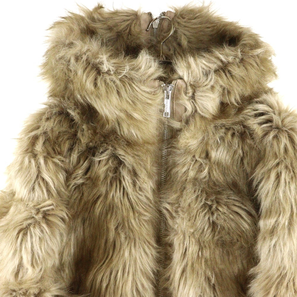 RACER WORLDWIDE(レーサーワールドワイド) Fur Coat ファーコート ブラウン