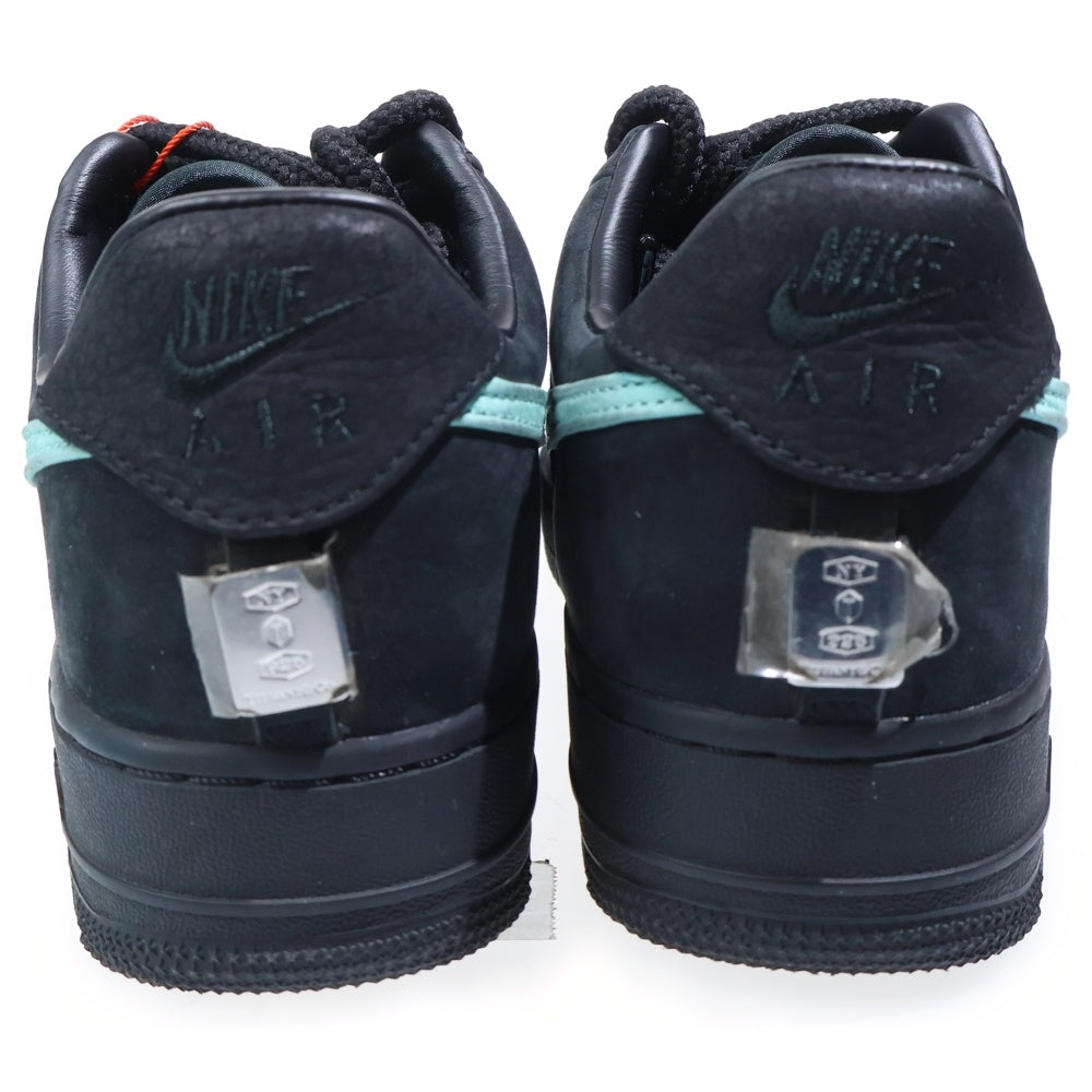 NIKE(ナイキ) ×TIFFANY&CO AIR FORCE 1 LOW 1837 BLACK DZ1382-001 ティファニー エアフォース1 ローカットスニーカー シューズ ブルー/ブラック US6.5/24.5cm