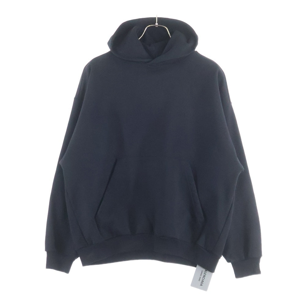 BALENCIAGA(バレンシアガ) 24AW ミディアムフィットプルオーバーパーカー プルオーバーパーカー ブラック 773281 TPV09