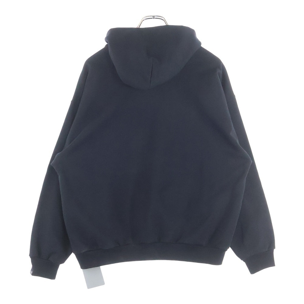 BALENCIAGA(バレンシアガ) 24AW ミディアムフィットプルオーバーパーカー プルオーバーパーカー ブラック 773281 TPV09