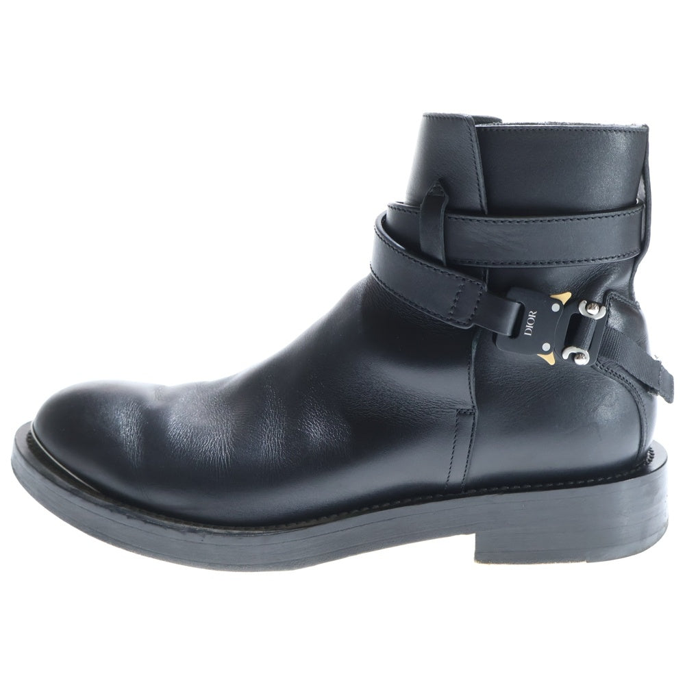 DIOR(ディオール) EVIDENCE BOOTS JODHPUR BUCKLE ジョッパー バックルブーツ ブラック