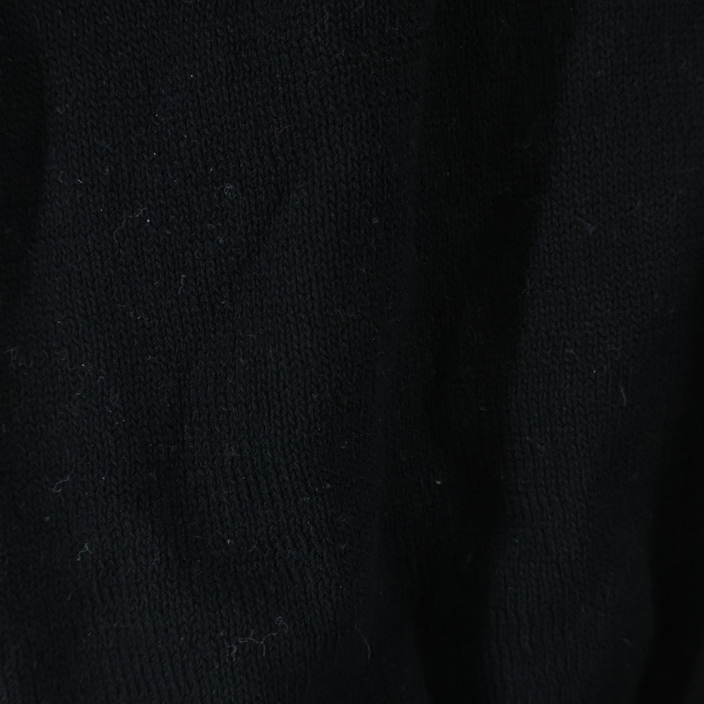 TAKAHIROMIYASHITA The SoloIst.(タカヒロミヤシタザソロイスト) 22SS Loose Fit Crewneck Sweater ルーズフィット クルーネック ニット セーター ブラック/ホワイト