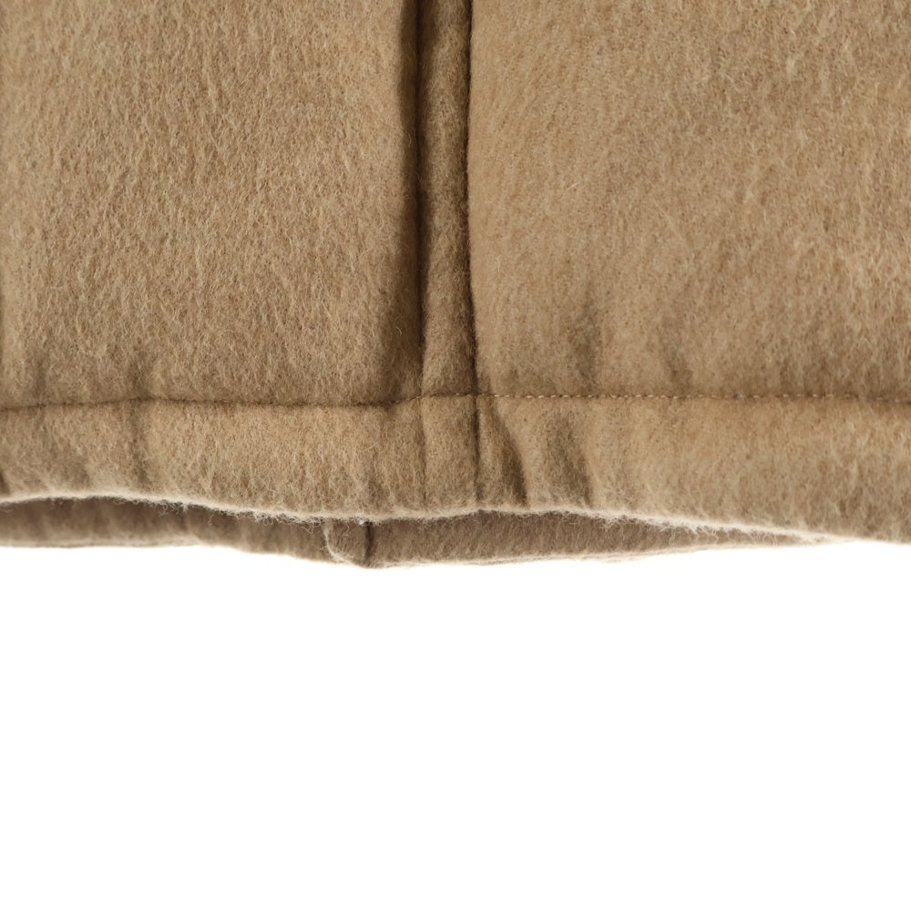 AURALEE(オーラリー) 24AW×DSMG EXCLUSIVE BABY CAMEL PADDING BLOUSON ト#ーハ#ー限定 ヘ#ヒ#ーキャメル パデットブルゾン ジャケット ベージュ A24AB01DG
