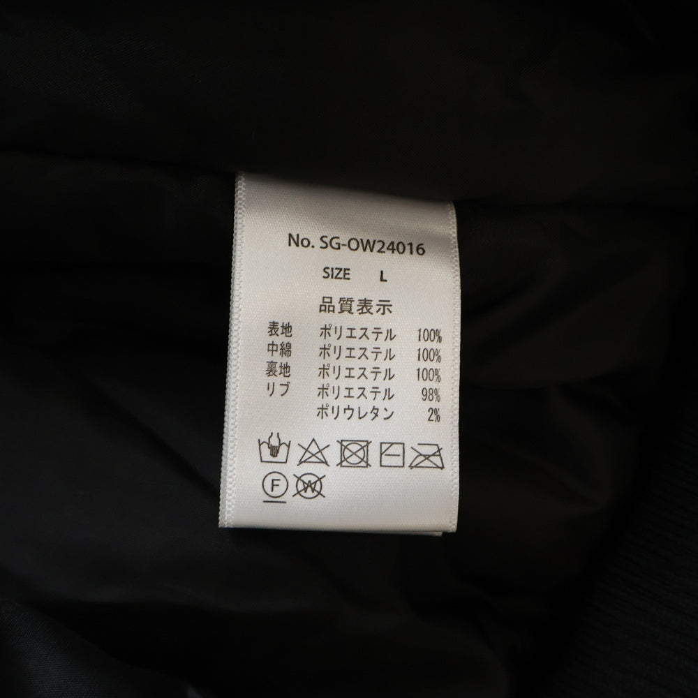 STAYGOLD(ステイゴールド) Hooded Short MA-1 フーデット ショートMA-1 ブラック