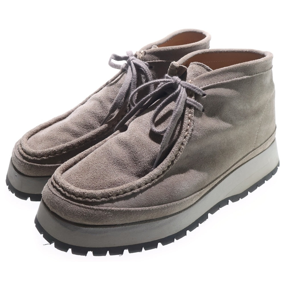 nonnative(ノンネイティブ) HIKER MOC SHOES MID COW LEATHER レザーモックシューズ ダークブラウン NN-F4003