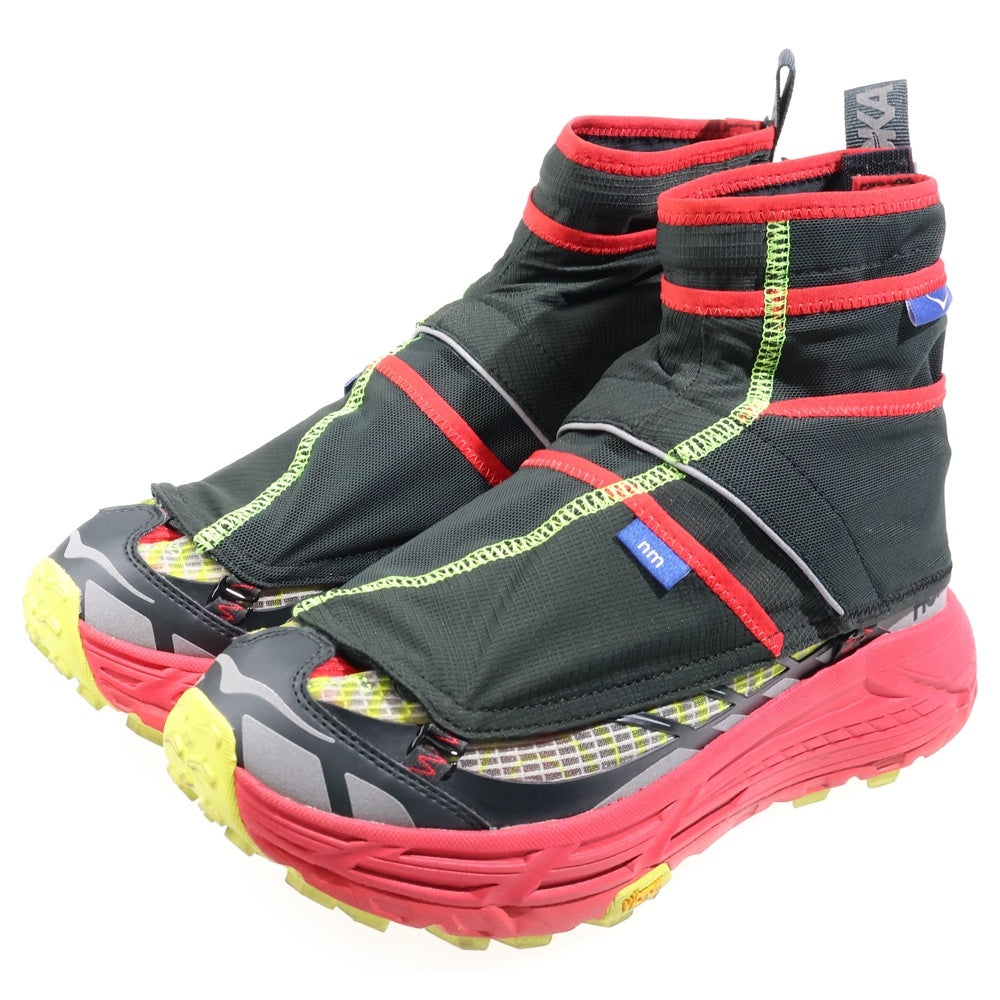 HOKA ONE ONE(ホカオネオネ) ×Nicole McLaughlin MAFATE SPEED THREE2 ニコル マクラフリン マファテ スピード スリー2 2WAYスニーカー ブラック/レッド US8.5/26.5cm 1153931