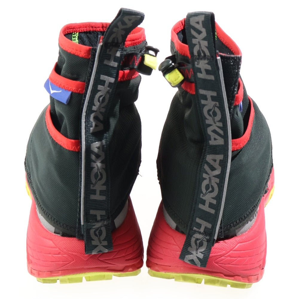 HOKA ONE ONE(ホカオネオネ) ×Nicole McLaughlin MAFATE SPEED THREE2 ニコル マクラフリン マファテ スピード スリー2 2WAYスニーカー ブラック/レッド US8.5/26.5cm 1153931