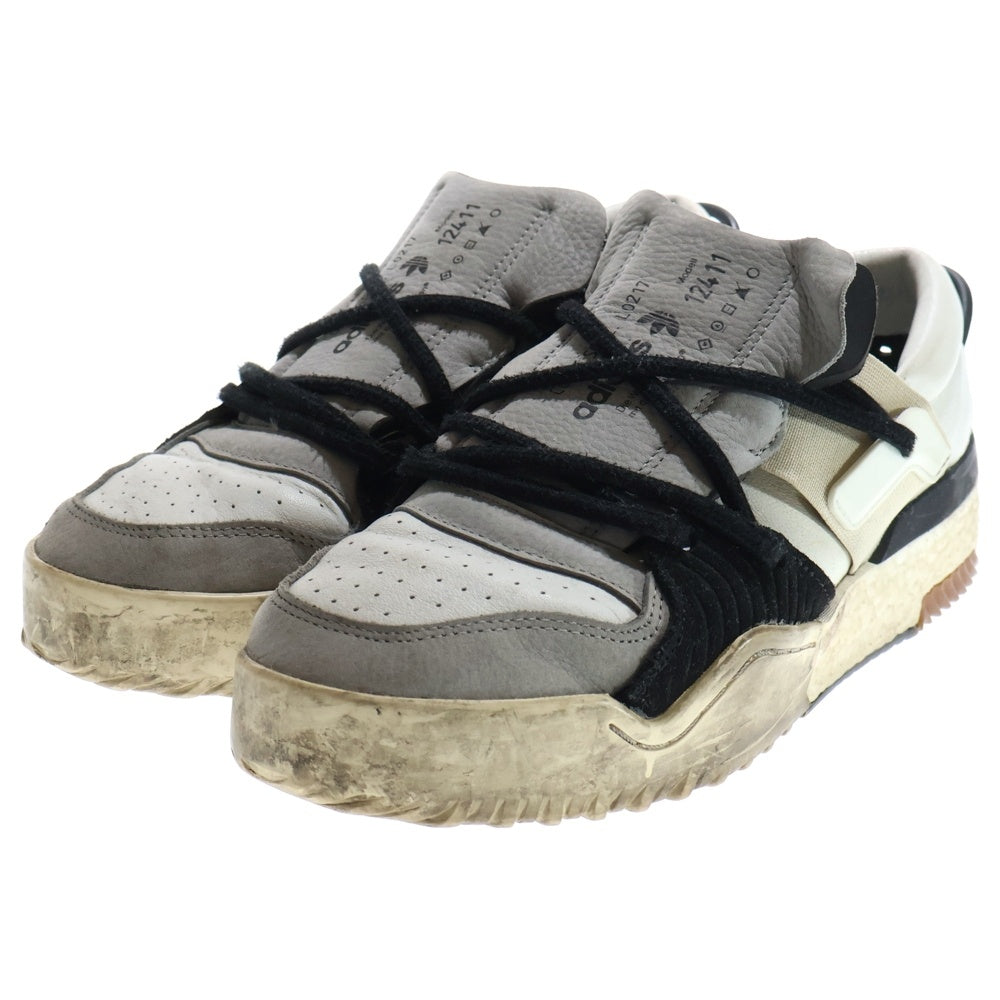 adidas(アディダス) ×ALEXANDER WANG AW BBALL LO アレキサンダーワン ローカットスニーカー グレー US8/26cm AC6848