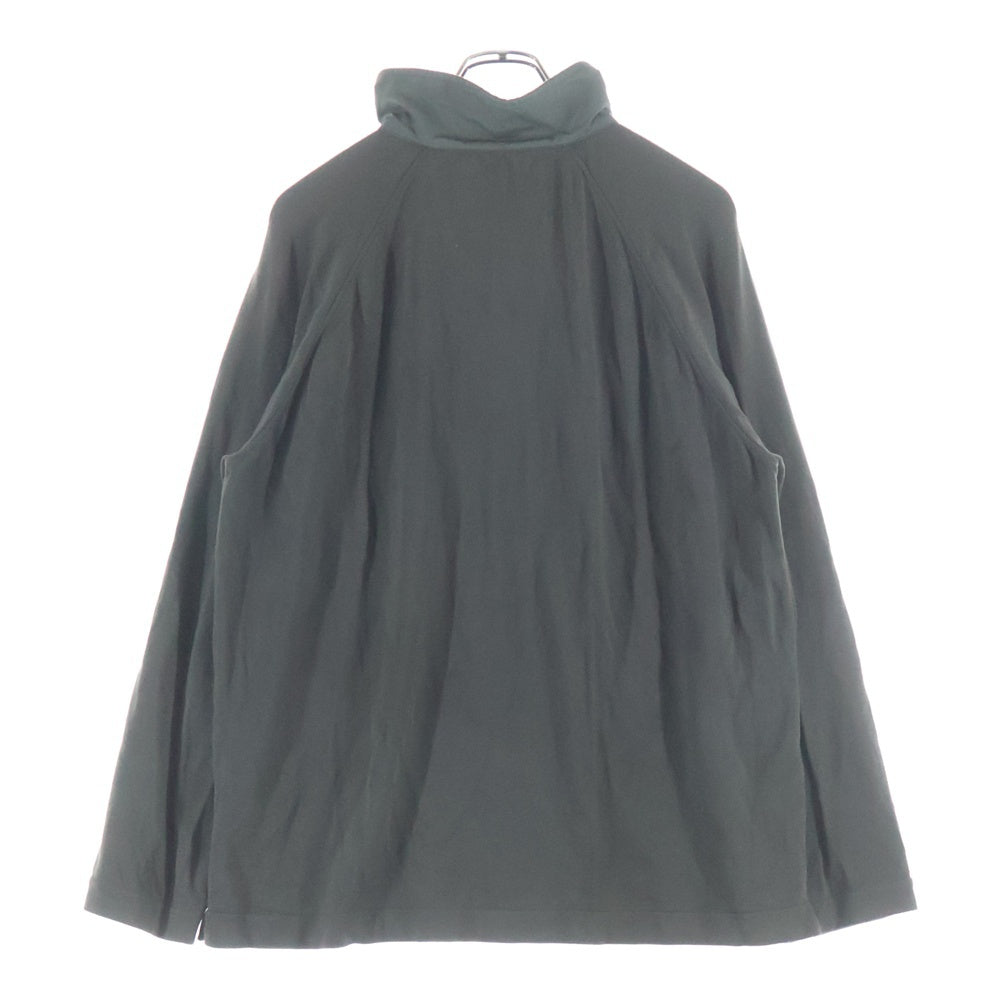 HERMES(エルメス) ハーフジップ ウール ニット ポロシャツ ダークグリーン