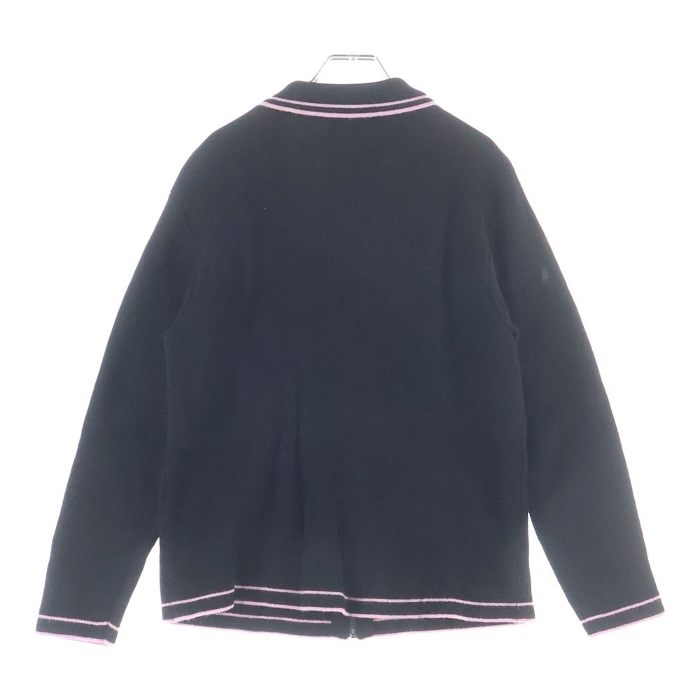SUPREME(シュプリーム) 24AW Zip Up Polo Sweater ジップアップ ポロ スウェット セーター ブラック