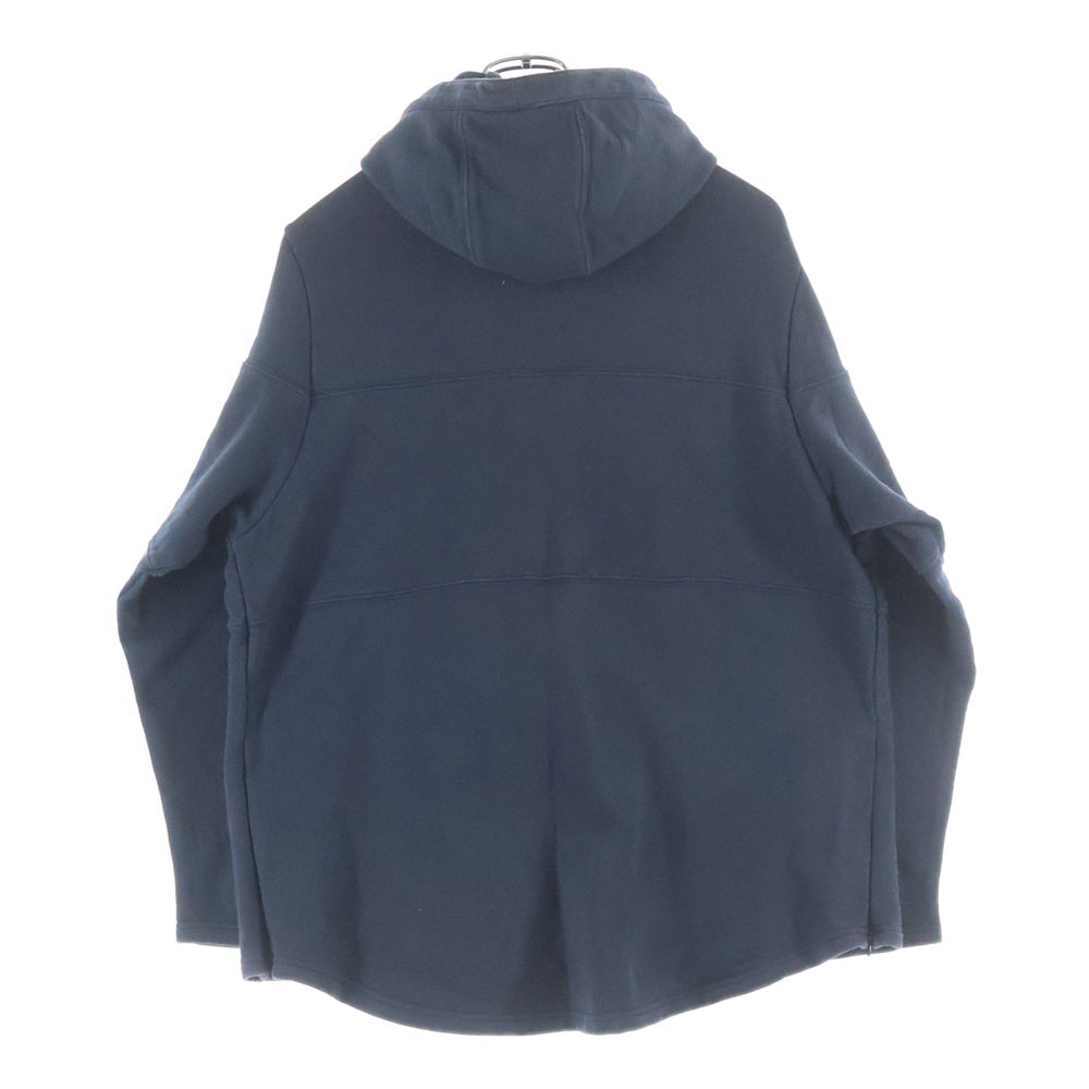 KITH(キス) コットン スナップボタン パーカー ネイビー