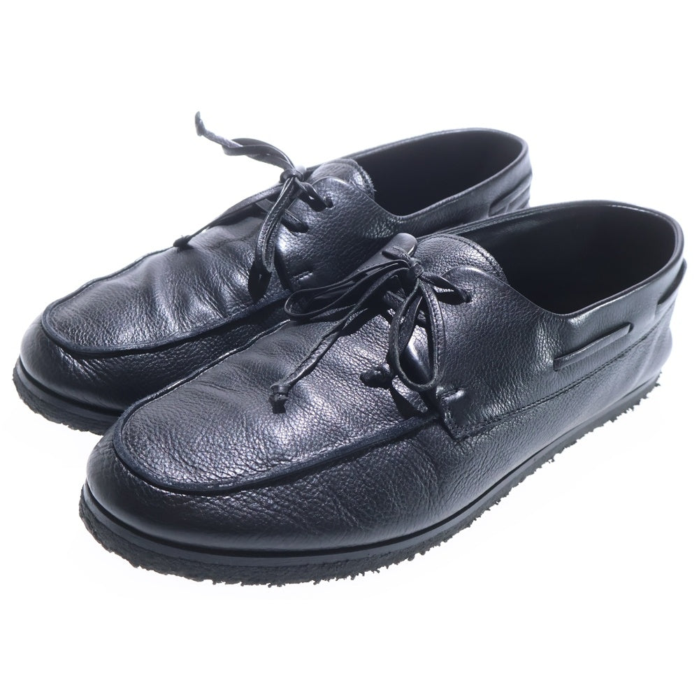 THE ROW(ザロウ) SAILOR LOAFER レザー ローカットシューズ ローファー ブラック