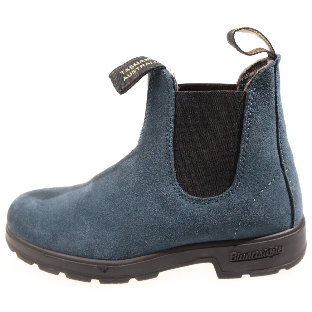 blundstone(ブランドストーン) スウェードレザー サイドゴアブーツ ネイビー BS1457589