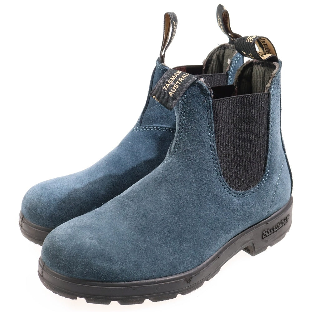 blundstone(ブランドストーン) スウェードレザー サイドゴアブーツ ネイビー BS1457589